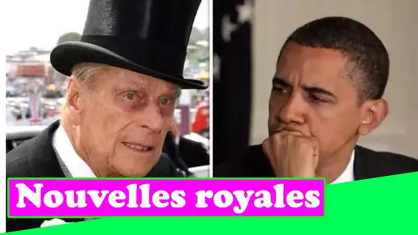 Barack Obama raillé par le prince Philip lors d'une réunion privée : "J'essaye juste de rester éveil