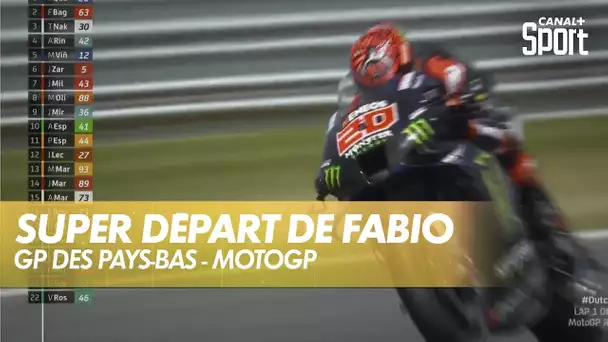 Super départ de Fabio Quartararo