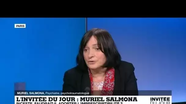 Pour Muriel Salmona, en matière de pédocriminalité, "il faut que la prescription soit levée"