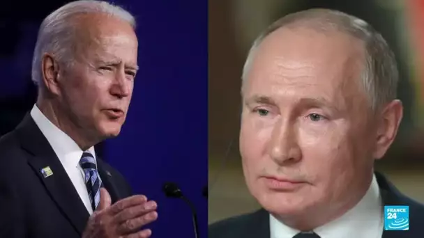 Etats-Unis / Russie : Joe Biden promet de dire à Vladimir Poutine quelles sont ses « lignes rouges »