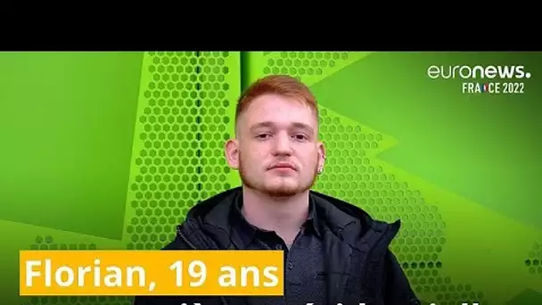 Florian, 19 ans : "Je cherche un candidat humaniste"