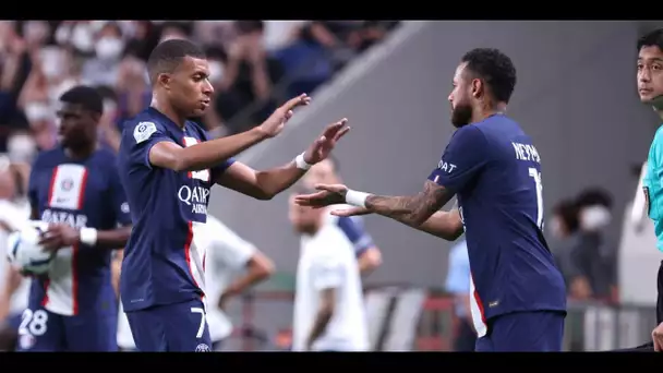 Football : le PSG étrille Lille (7-1), triplé de Kylian Mbappé