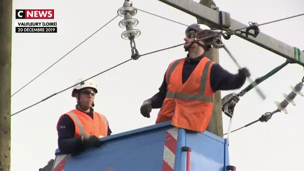 Tempête Elsa : En Auvergne, les agents d'Enedis s'activent pour redonner accès à l'électricité