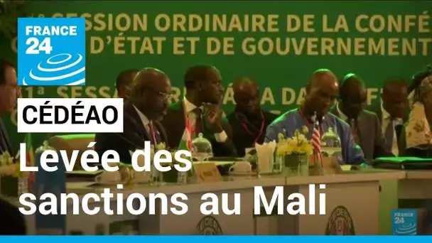 La Cédéao lève les sanctions économiques au Mali • FRANCE 24