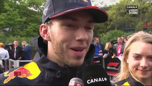 Pierre Gasly meilleur tour en course