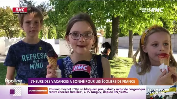 L'heure des vacances a sonné pour les écoliers de France