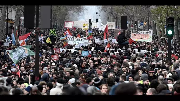 "Je n'ai que 37 ans et je suis déjà fatiguée" : l'exaspération des manifestants contre la réforme…