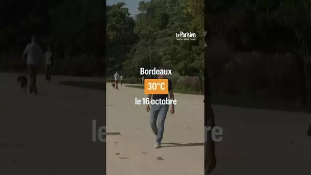 Voici les records de chaleur battus en France pendant ce mois d'octobre