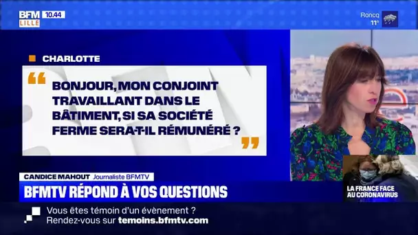 Une personne travaillant dans le bâtiment pourra-t-elle être rémunérée si sa société ferme ?