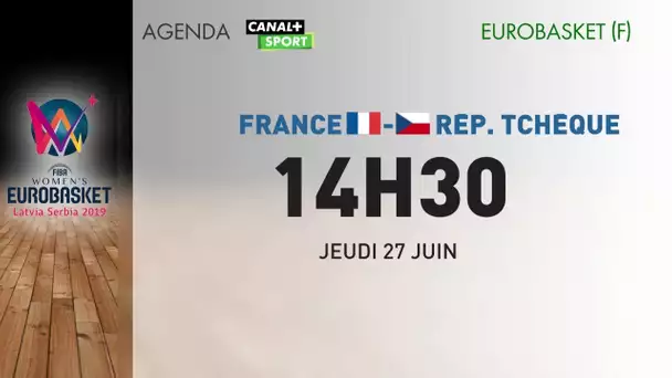 L'Euro Basket féminin débute des jeudi sur CANAL+ Sport