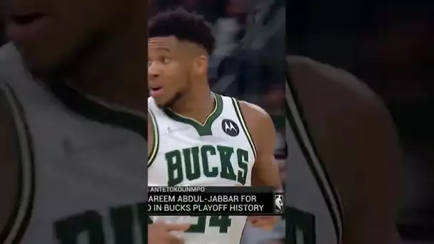 Giannis Passes Kareem For Bucks Playoff Scoring Leader