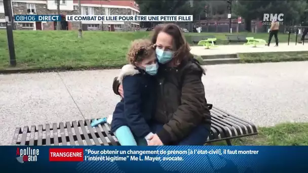 INFORMATION RMC - L'Etat civil refuse le changement de prénom de Lilie, 8 ans, enfant transgenre