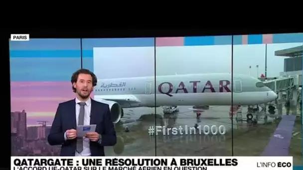 Qatargate : l'ouverture du ciel européen à Qatar Airways remis en question ? • FRANCE 24