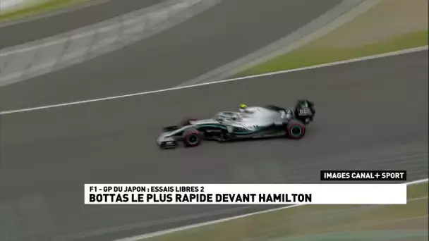 Bottas le plus rapide devant Hamilton