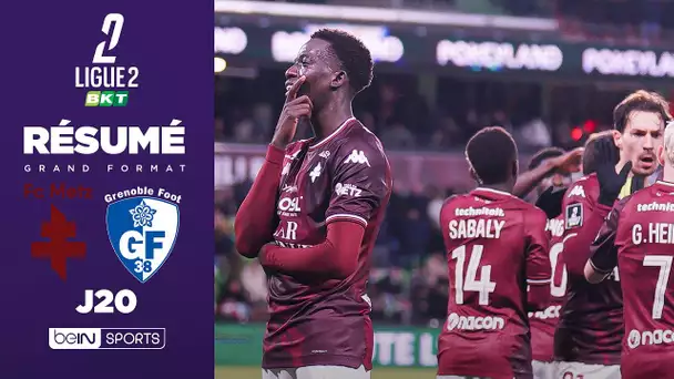 Résumé : METZ roule sur GRENOBLE et prend la TÊTE !