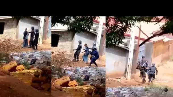 En Guinée, la vidéo amateur d'une femme utilisée comme bouclier humain fait polémique