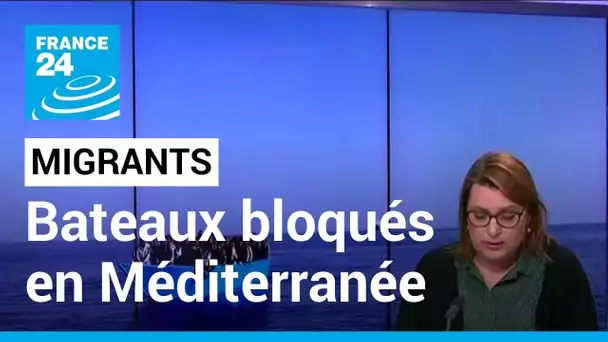 Méditerranée : que sait-on des bateaux de migrants bloqués en mer au large de la Sicile ?