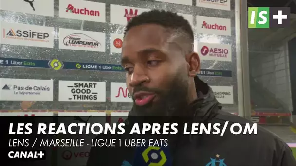 Les réactions de Bakambu et Fofana après Lens / OM - Ligue 1 Uber Eats