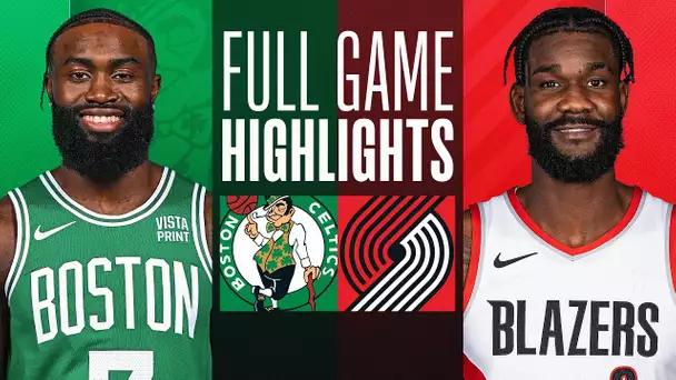 CELTICS at TRAIL BLAZERS | FULL GAME HIGHLIGHTS | March 11, 2024