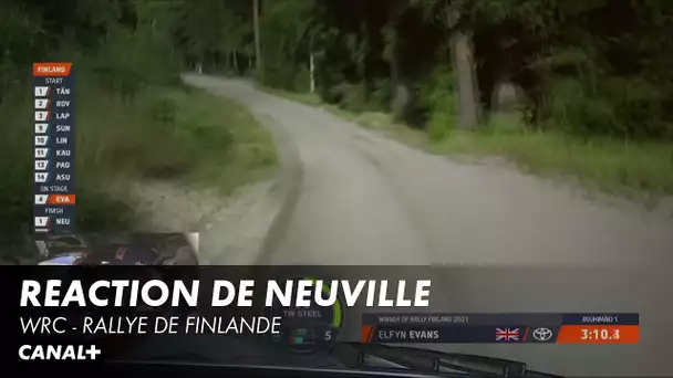 Réaction de Thierry Neuville - Rallye de Finlande