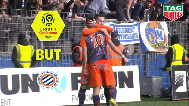 But Gaëtan LABORDE (66') / Montpellier Hérault SC - AS Monaco (2-2)  (MHSC-ASM)/ 2018-19