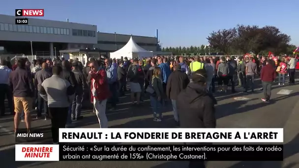 Renault : la fonderie de Bretagne à l’arrêt