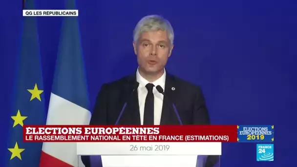 REPLAY - Discours de Laurent Wauquiez après la désillusion LR aux élections européennes