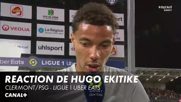 Réaction de Hugo Ekitike - Clermont/PSG