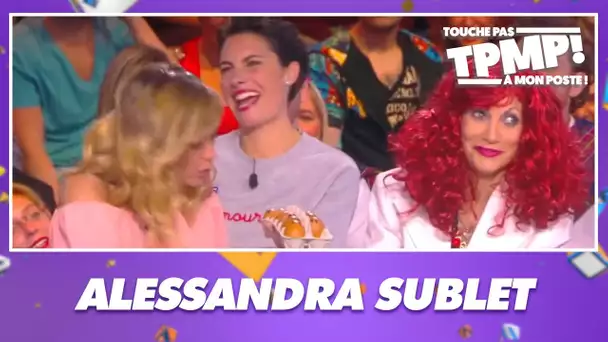 Bataille d'eau, jets d'oeufs... grosse darka avec Alessandra Sublet dans TPMP