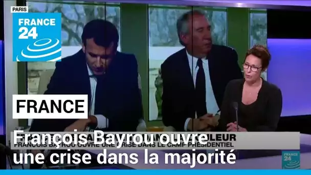 France : François Bayrou ouvre une crise dans le camp présidentiel, sur fond de remaniement