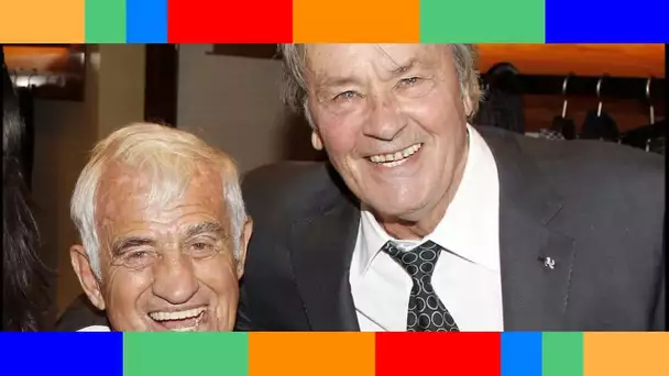 ✟  Jean-Paul Belmondo : cette blague émouvante d'Alain Delon lors de leur toute dernière rencontre