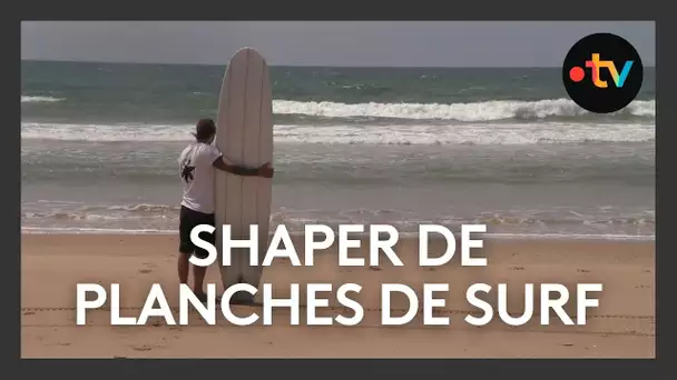 Laurent Chambon, shaper de planches de surf à Vaux-sur-Mer