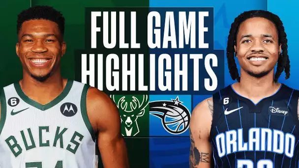 BUCKS at MAGIC | NBA FULL GAME HIGHLIGHTS | December 5, 2022