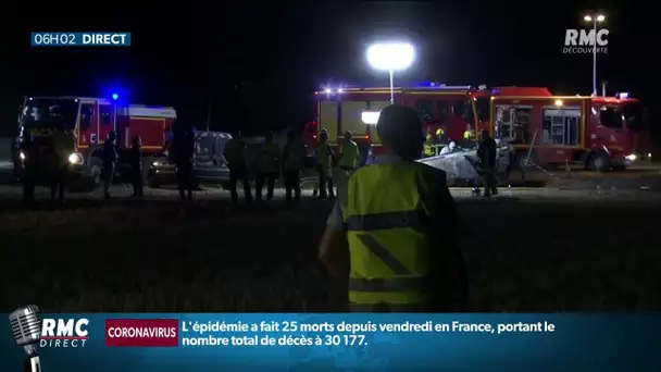 Un terrible accident de la route a eu lieu lundi soir, vers 19 heures, dans la Drôme