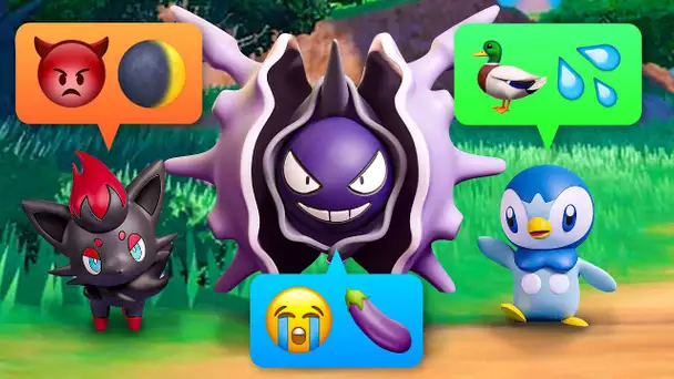 On CAPTURE nos POKÉMON avec des EMOJIS 😨🍆 (c'est très dur !)