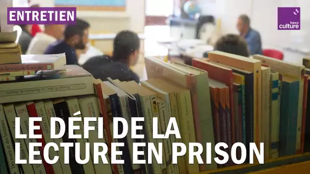 Le défi de la lecture en prison