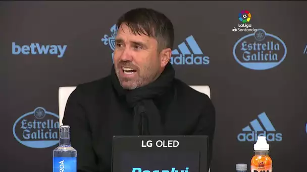 Rueda de prensa RC Celta vs Sevilla FC