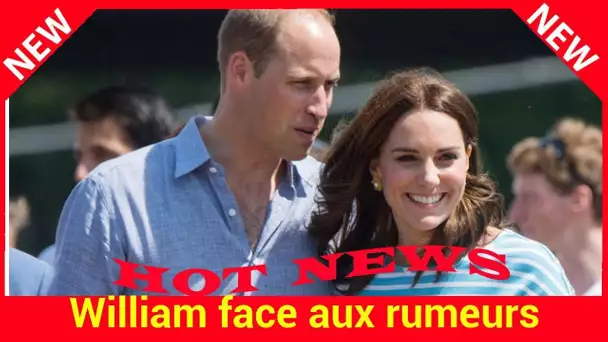 William face aux rumeurs d’infidélité : quelles sont ses relations avec les parents de Kate?