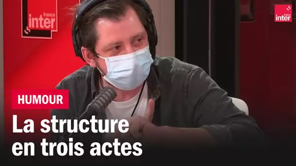 La structure en trois actes - La Chronique de M.Poulpe