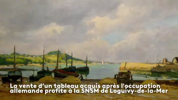 Les 5.000 euros de la vente d'un tableau profite à la SNSM