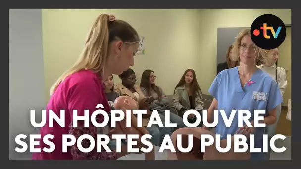 Un hôpital ouvre ses portes au public : "on voit comment ça se passe et c'est impressionnant"