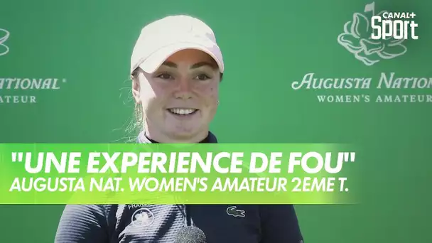 Lucie Malchirand qualifiée pour le dernier tour ! Augusta National Women's Amateur - Golf