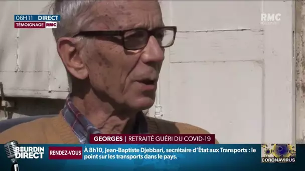 TÉMOIGNAGE RMC: Georges, 86 ans, l'un des premiers Français contaminés au coronavirus s'en est sorti