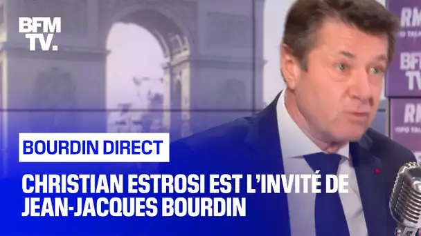 Christian Estrosi face à Jean-Jacques Bourdin en direct