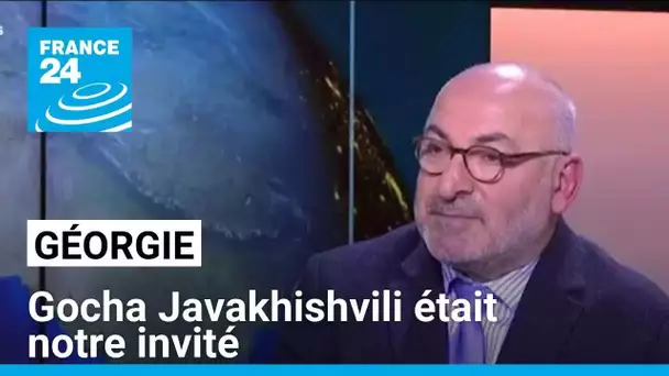 Géorgie : pour l'ancien ambassadeur Gocha Javakhishvili, la démocratie est en danger • FRANCE 24