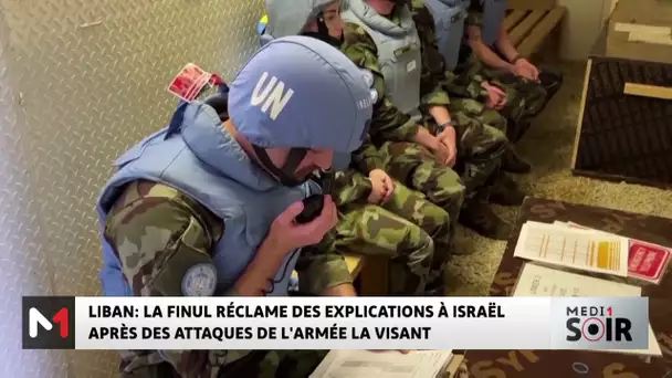 Liban : la Finul réclame des explications à Israël après des attaques de l´armée la visant