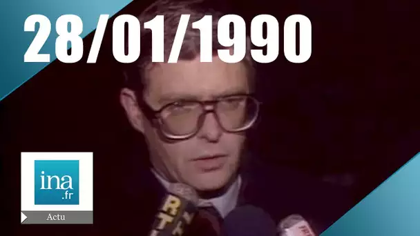 19/20 FR3 : émission du 28 janvier 1990 | Evasion dans une prison de Lille Archive INA