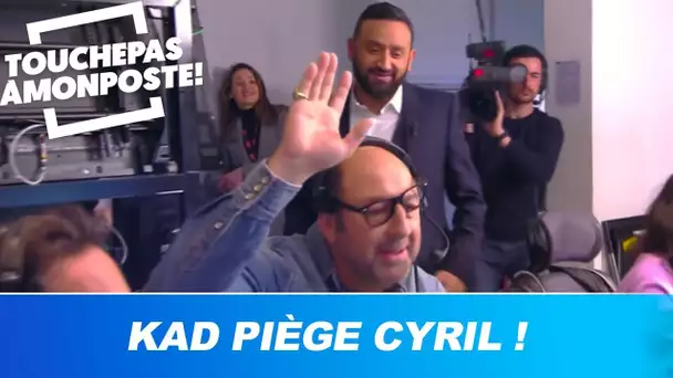 Kad Merad piège Cyril Hanouna depuis la régie de TPMP !