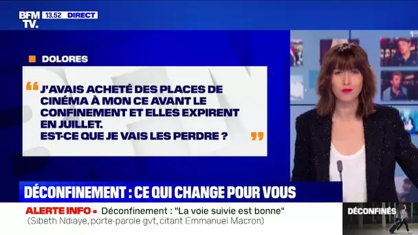 J'avais acheté des places de cinéma, elles expirent en juillet. Vais-je les perdre? BFMTV répond