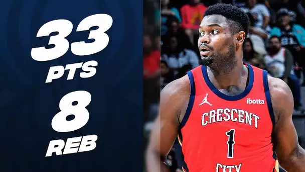 Zion Williamson's CLUTCH 33-PT Performance In Pelicans W! 🔥| February 2, 2024